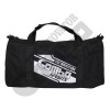 Full black Sports Gym Duffel Bag with front extra kangaroo pocket  Compartment Backpack