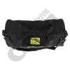 Full black Sports Gym Duffel Bag with front extra kangaroo pocket  Compartment Backpack